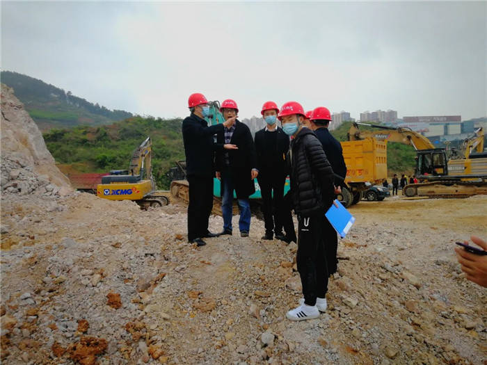 市九龙地矿公司开展清明节节前质量安全检查工作