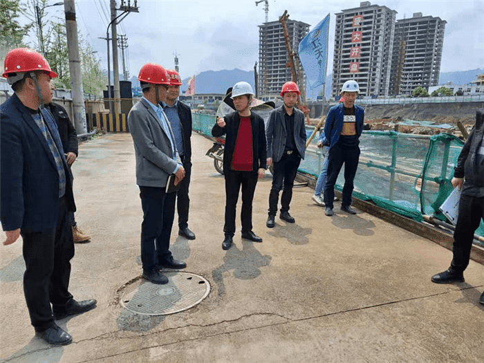 铜仁市城投集团领导赴城投•融璟都汇项目开展节前安全生产专项检查