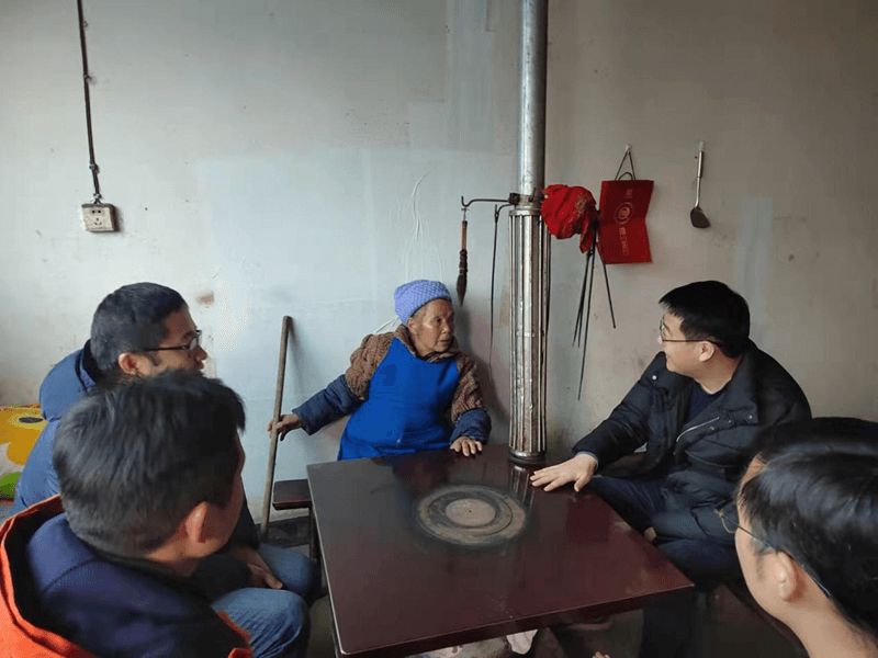 城交集团公司领导开展节前乡村振兴帮扶走访慰问