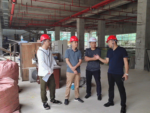 铜仁城交集团九龙地矿公司开展在建项目检查