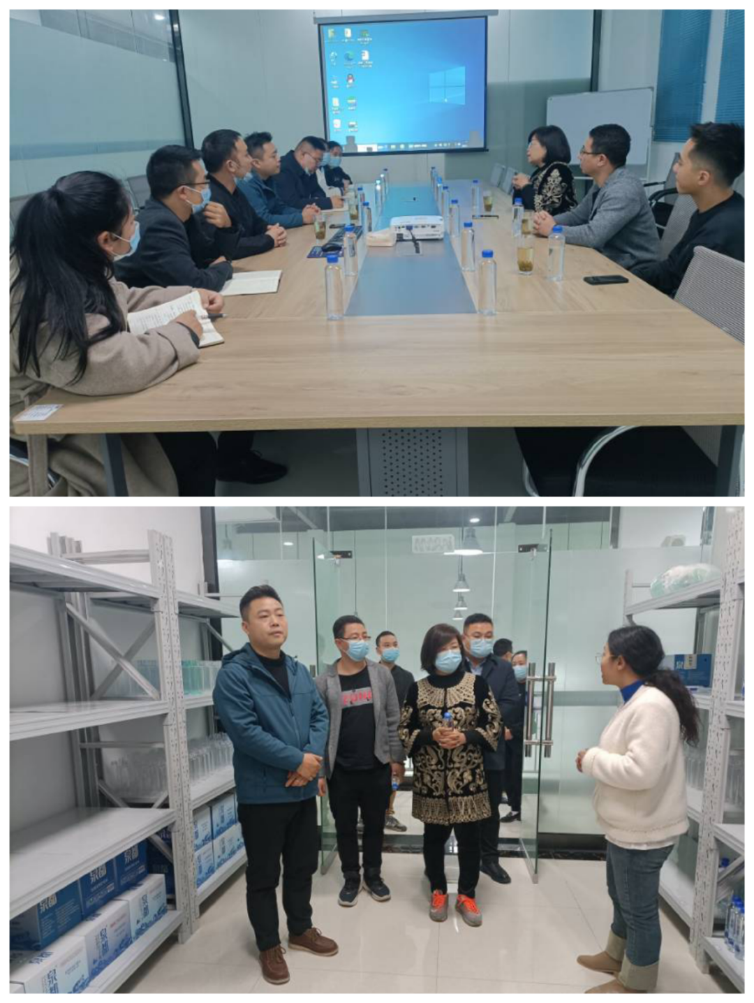 广东畅美科技有限公司赴石阡泉都矿泉水公司考察调研