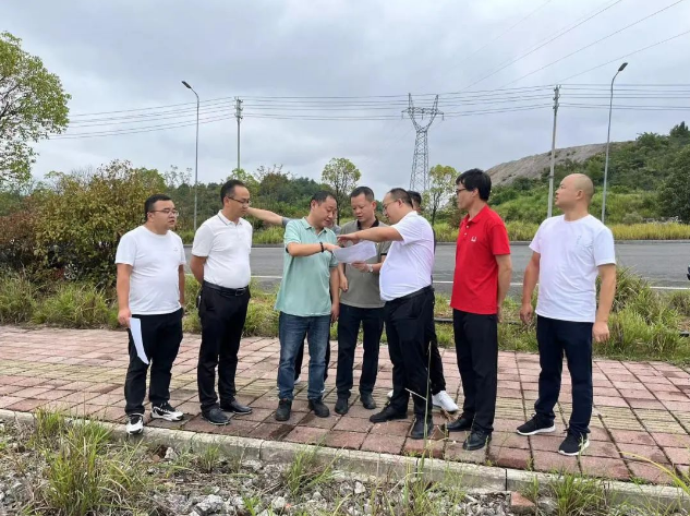 积极谋划 精准施策 市场导向 促进发展—铜仁城交集团九龙地矿投资开发公司总经理杜黔武带队调研凉湾组团已储备土地