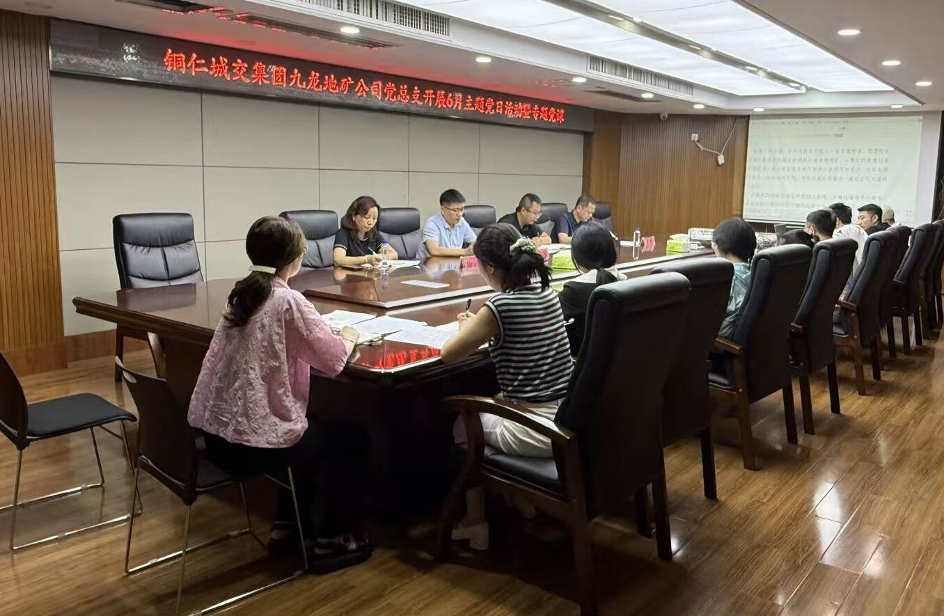 党总支开展6月主题党日活动暨党总支书记讲专题党课